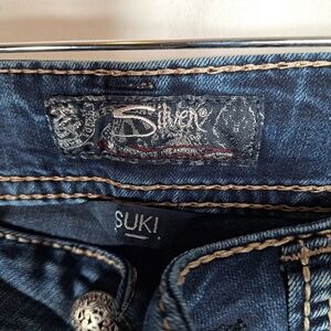 Silver Tab Suki Mid Slim Womens Jeans W27 L33